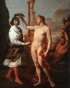 Andrea Sacchi Marcantonio Pasquilini Crowned by Apollo Spain oil painting reproduction